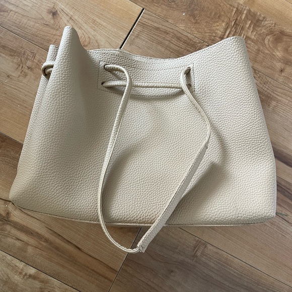 8 Other Reasons Handbags - Elegant Cream Tote Bag